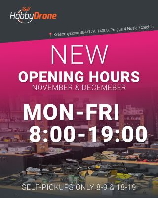 📢 New Opening Hours for November & December! We’re opening earlier and staying open later: 8:00 AM - 7:00 PM, so you have...