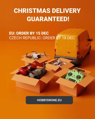 Get your FPV gear delivered in time for Christmas! All holiday shipping deadlines are shown in the image above. Shop...
