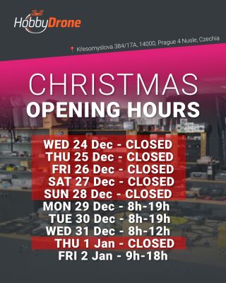 Please note our adjusted opening hours during the holiday season. We’ll be taking a short Christmas break, but we’ll be...